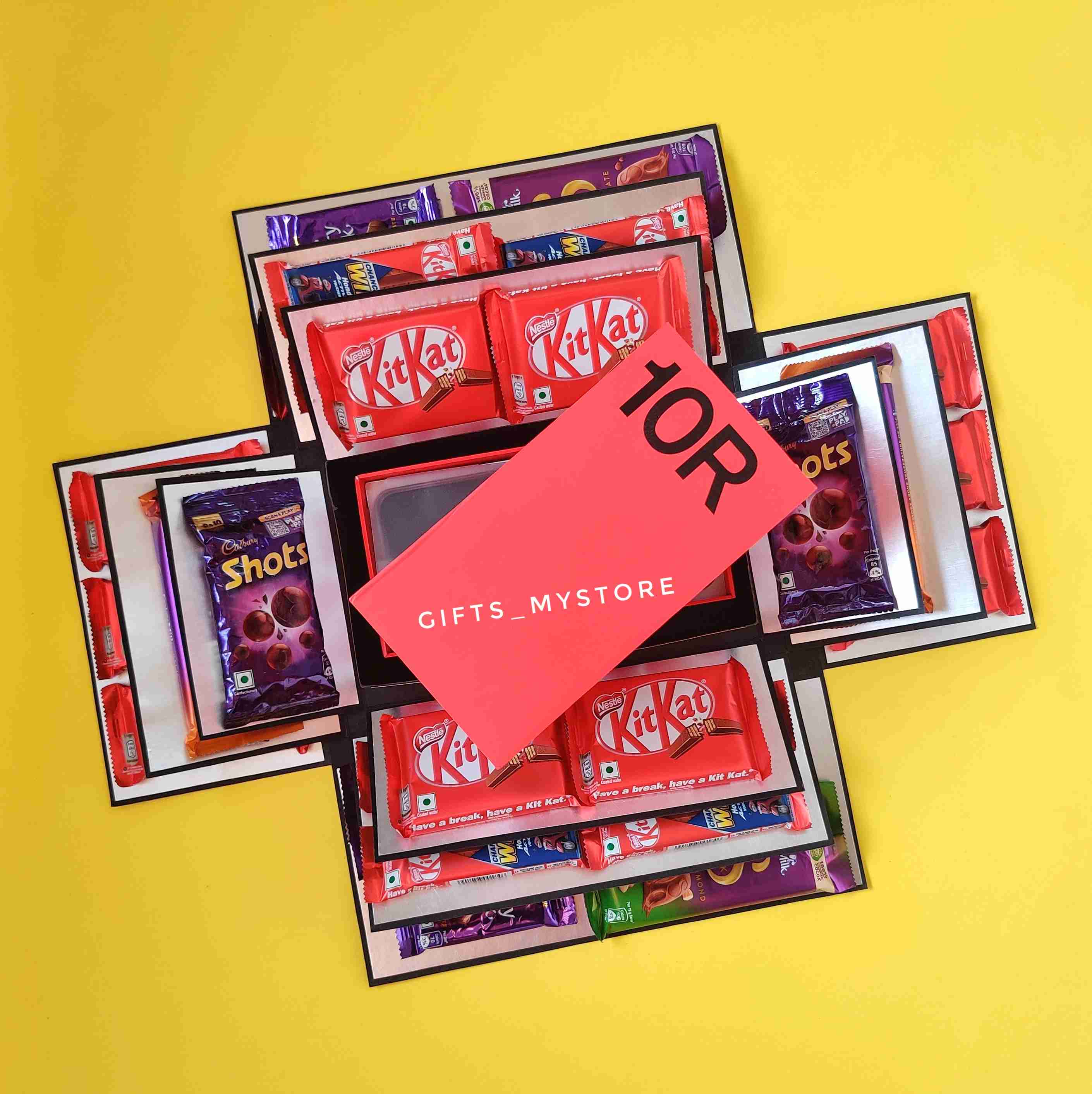 SURPRISE PHONE GIFT INSIDE CHOCOLATE EXPLOSION BOX -2