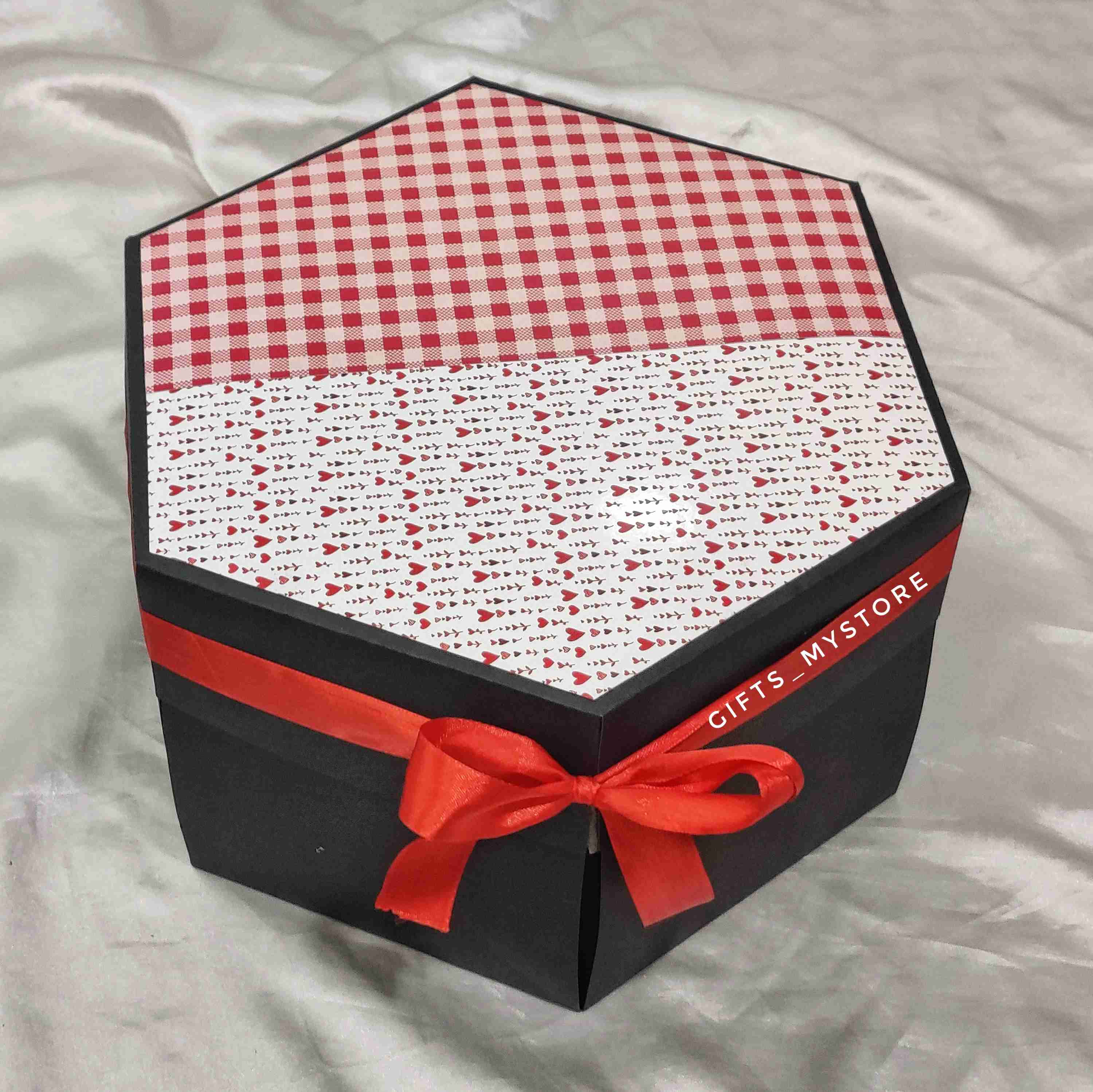 IMG_20250108_191824-01 5 layer dairy milk silk premium chocolate explosion box in romantic red theme handmade gift product designed for special occasions