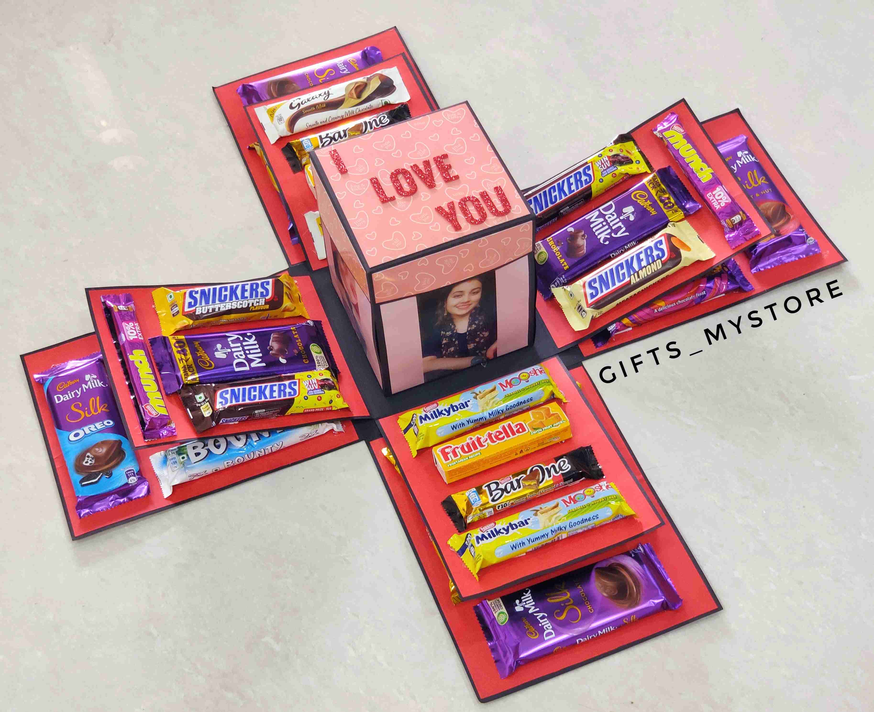 MIX CHOCOLATES 4 LAYERS CEB(SQUARE)_1_10_bygiftsmystore