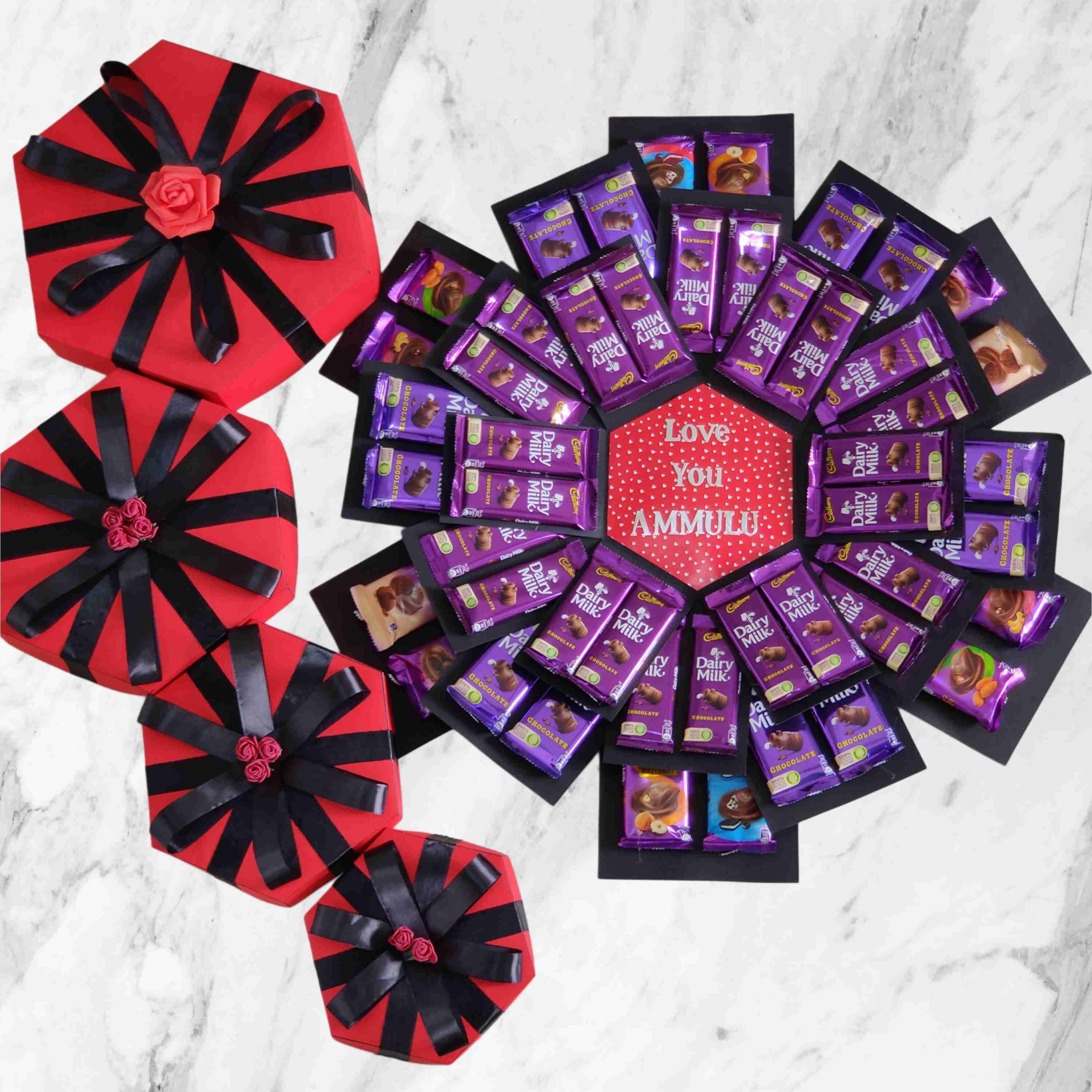 4 LAYER DAIRY MILK SILK & FLAVOURS CEB (BIG SIZE)