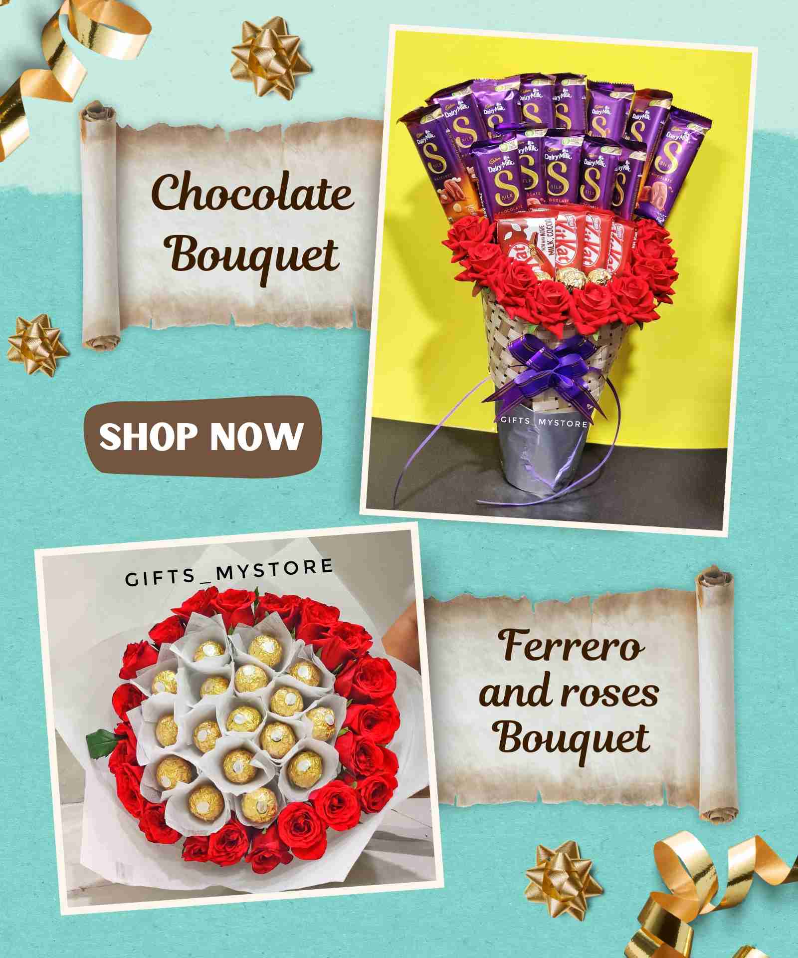 bouquet hero section