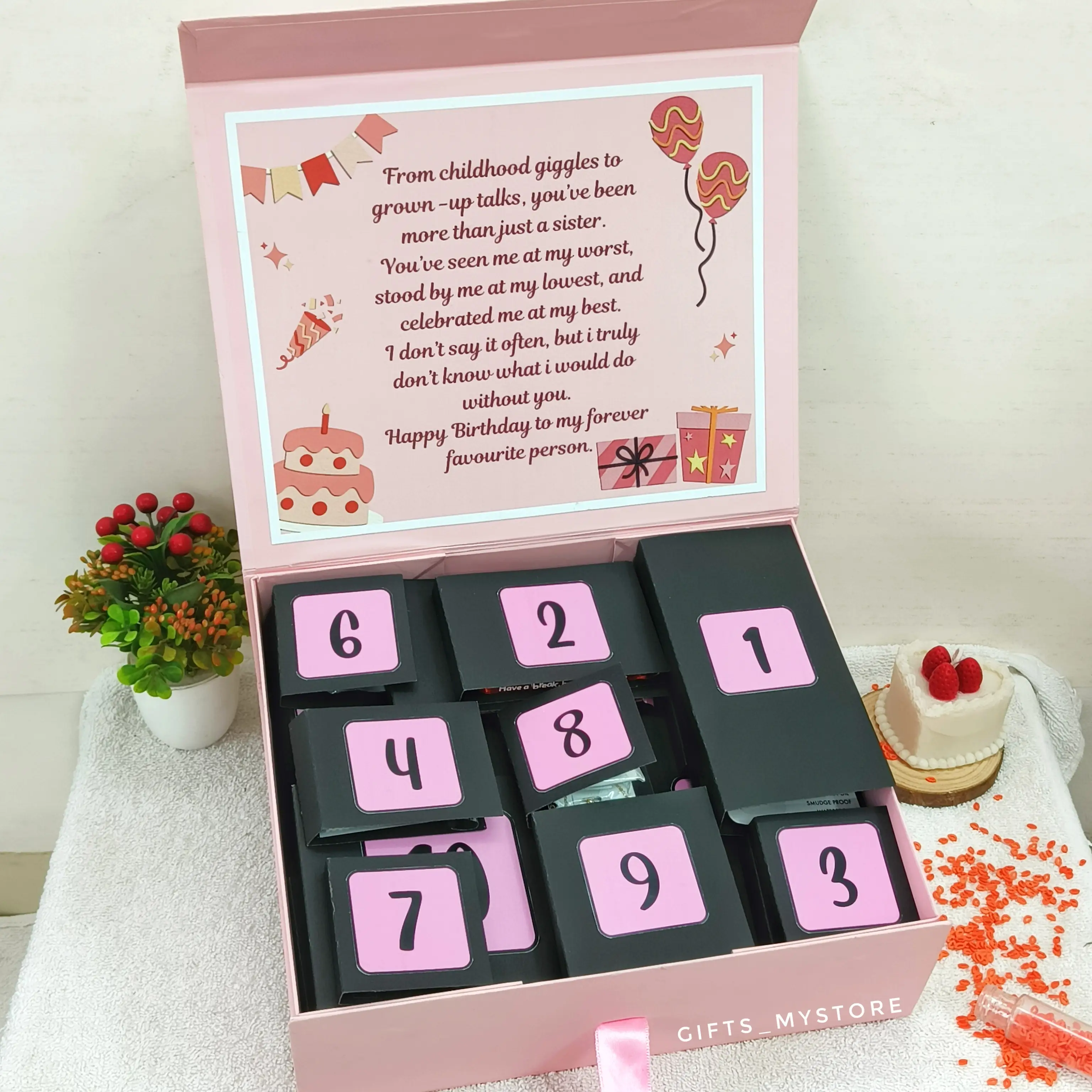 BIRTHDAY YEAR HAMPER BOX (OPTION 2)